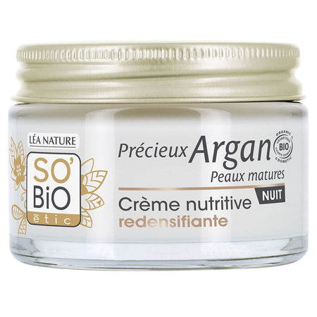 SO BIO ETIC Précieux Argan Crème Nutritive Redensifiante Nuit (50 ml)