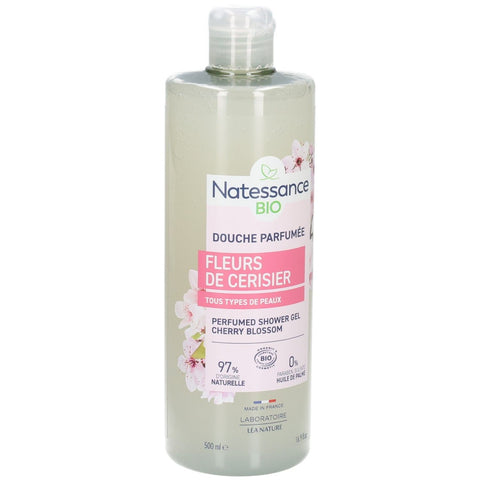 Natessance Douche Parfumée Fleurs de Cerisier (500 ml)
