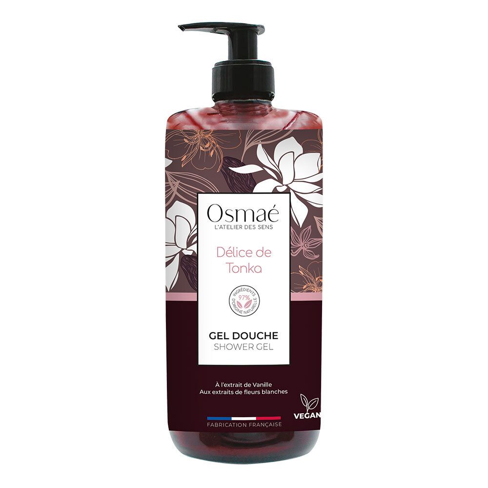 OSMAE Gel Douche Délice de Tonka (1 l)