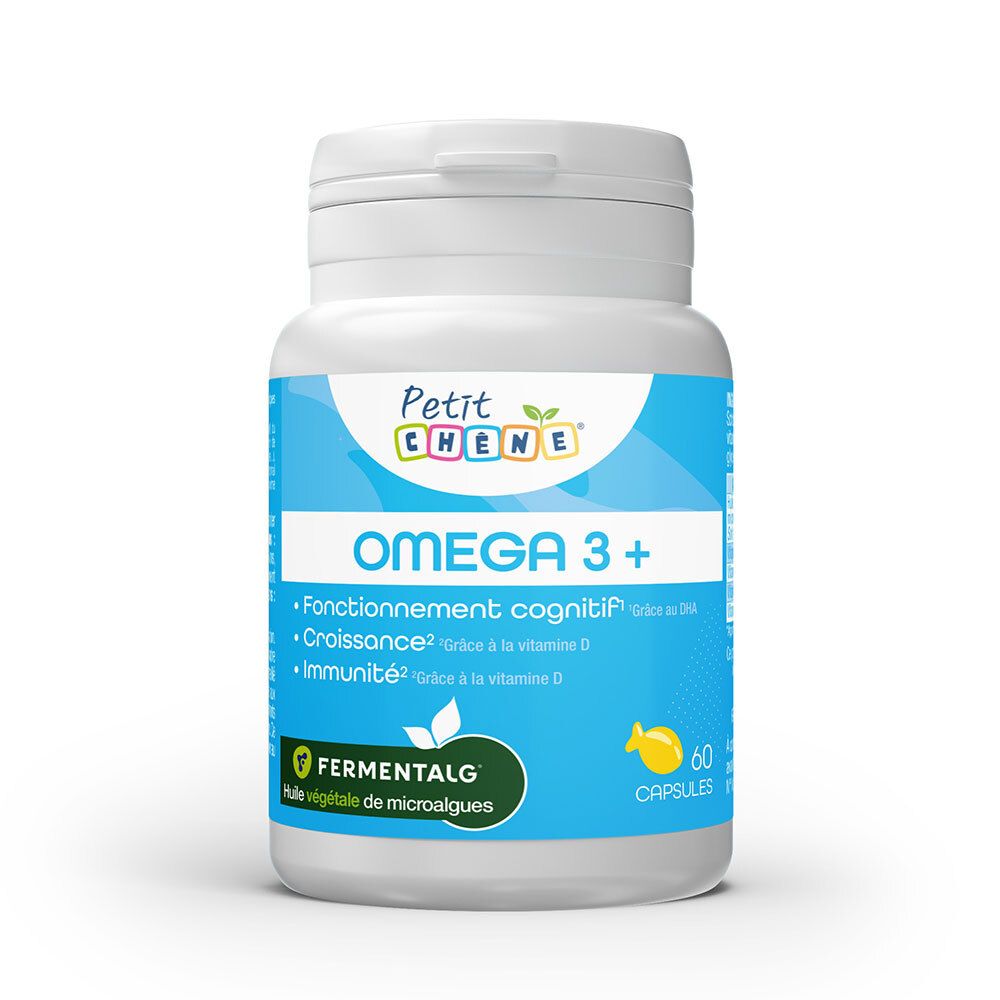 Petit Chêne Omega 3 + (60 gélules)