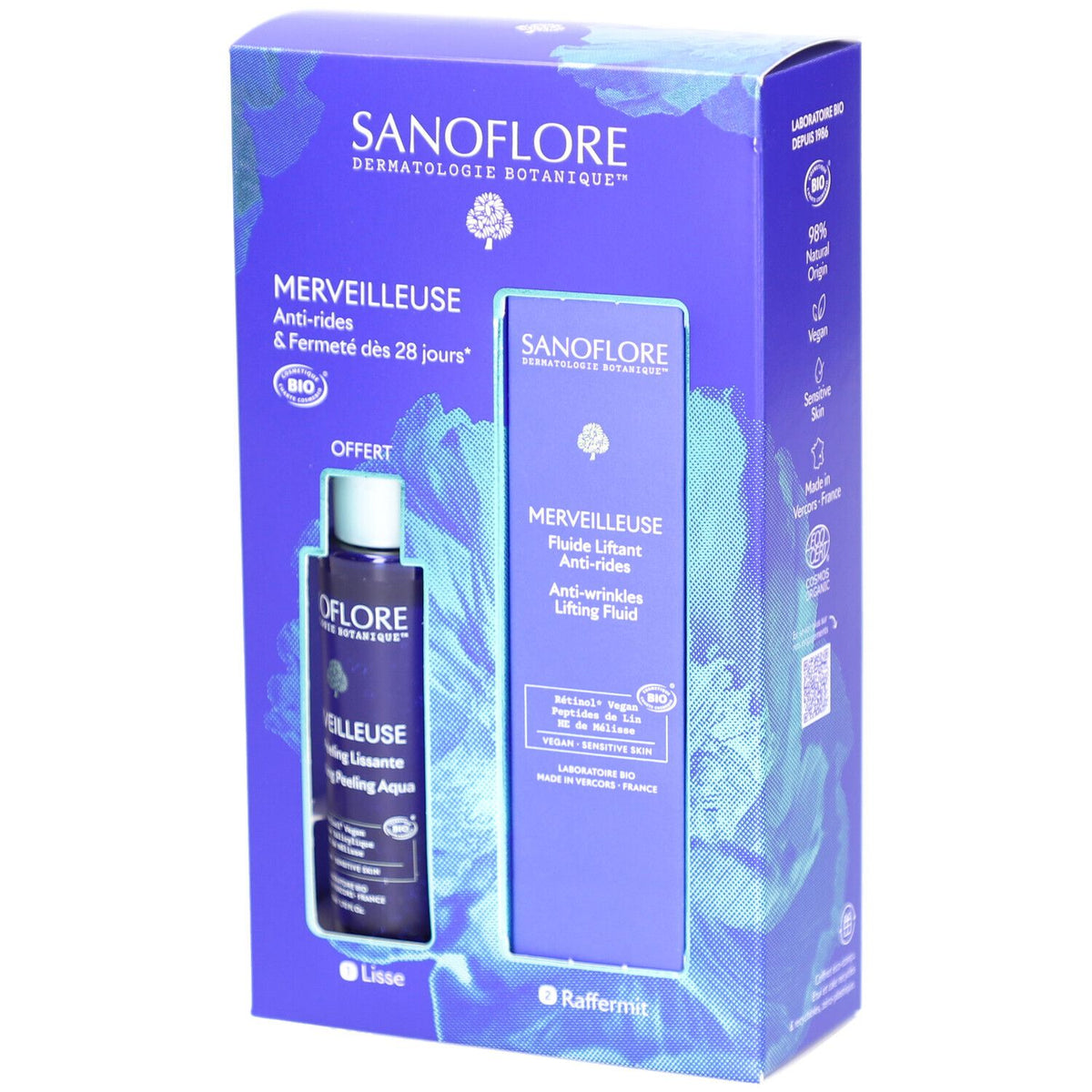 Sanoflore Merveilleuse Coffret Anti-Rides & Fermeté 28 Jours — 40 ml