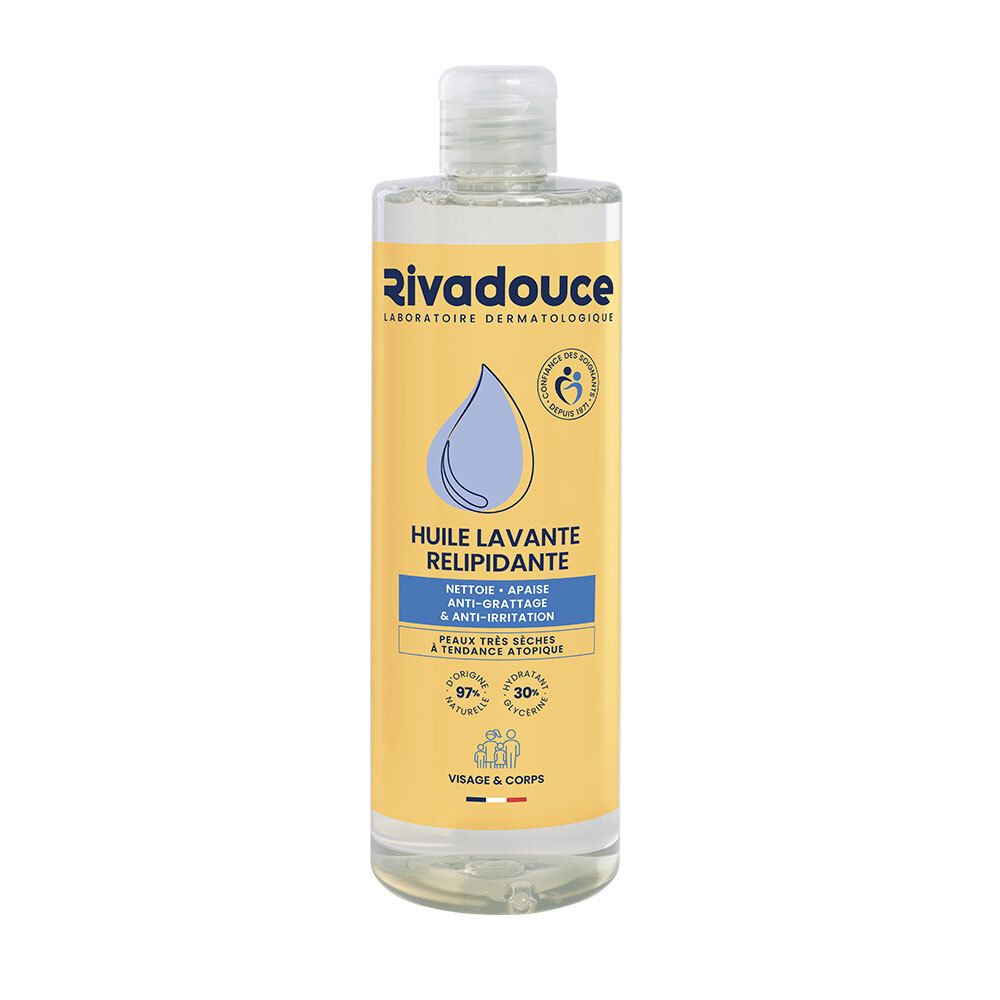 Rivadouce Huile lavante relipidante (400 ml)