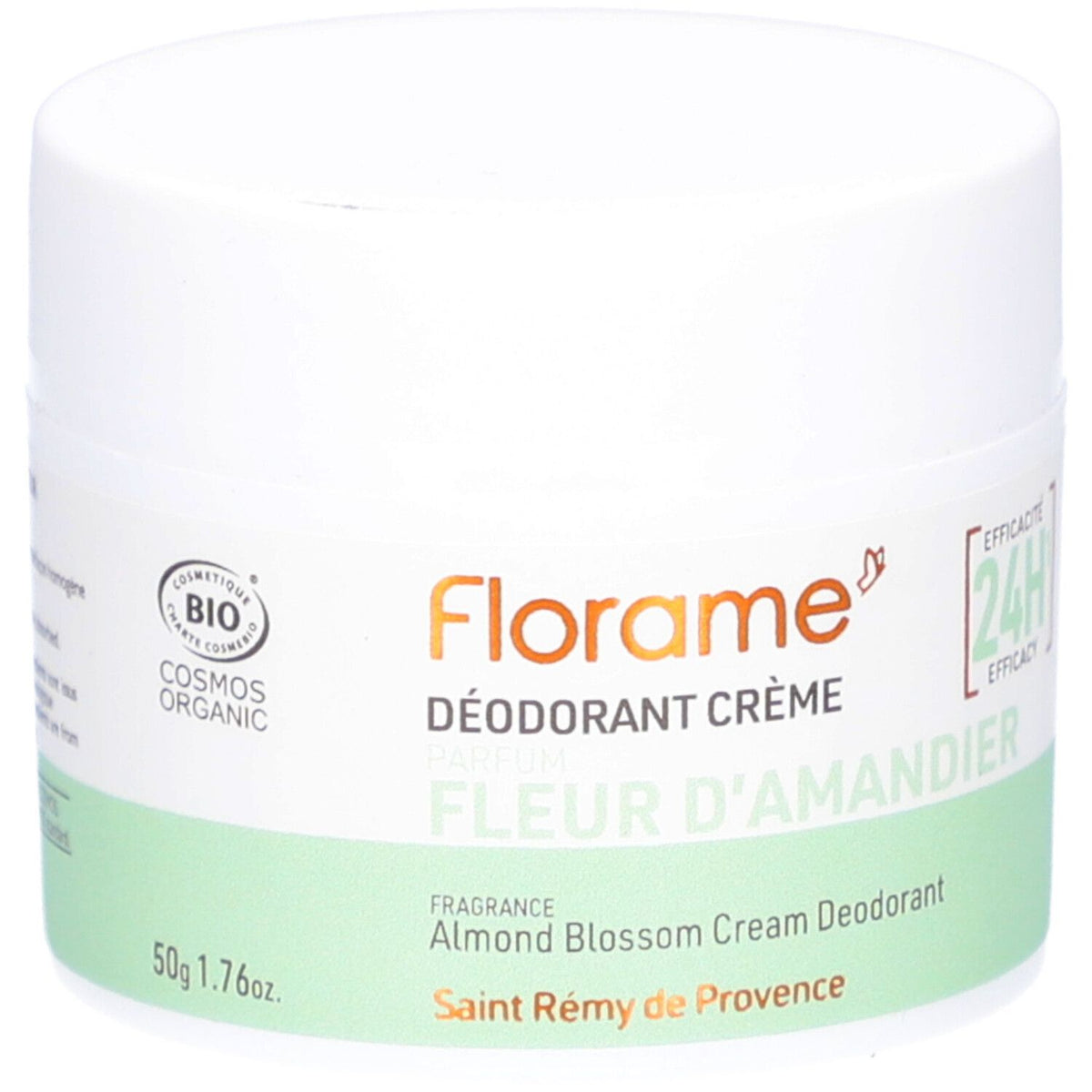 FLORAME Déodorant Crème Fleur d'Amandier — 50 g