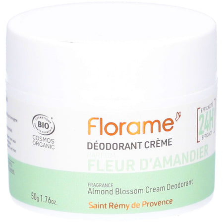 FLORAME Déodorant Crème Fleur d'Amandier — 50 g