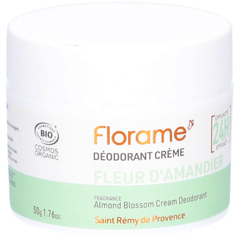 FLORAME Déodorant Crème Fleur d'Amandier — 50 g