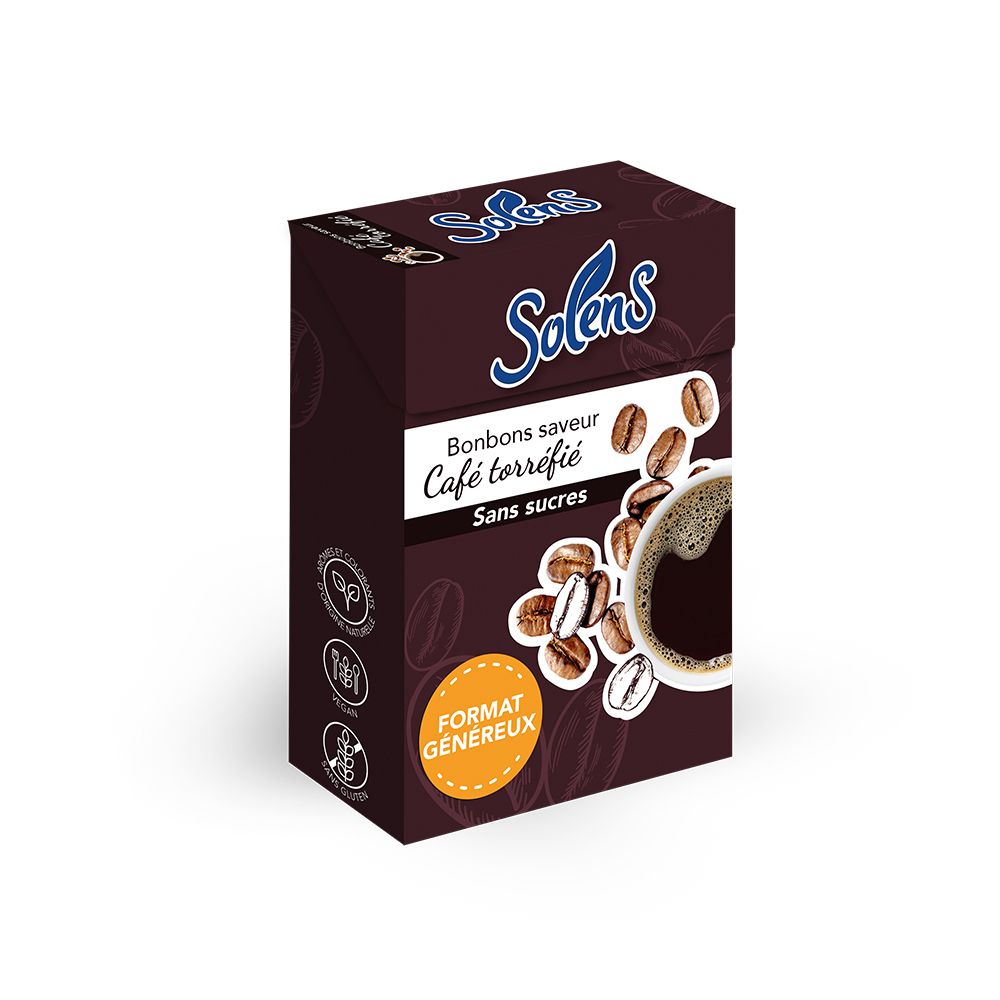 SOLENS Bonbons Saveur Café Torréfié — 66 g