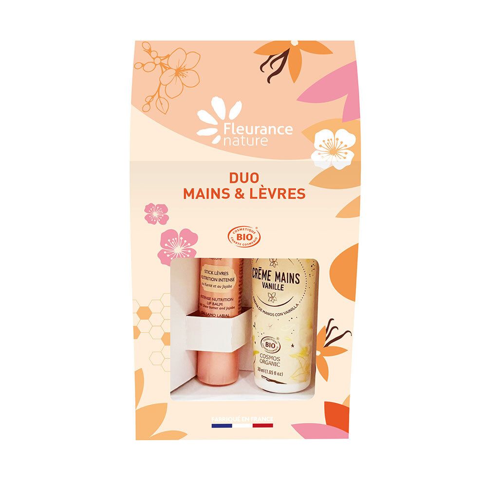 Fleurance Nature Duo Mains & Lèvres Vanille - 1 pièce