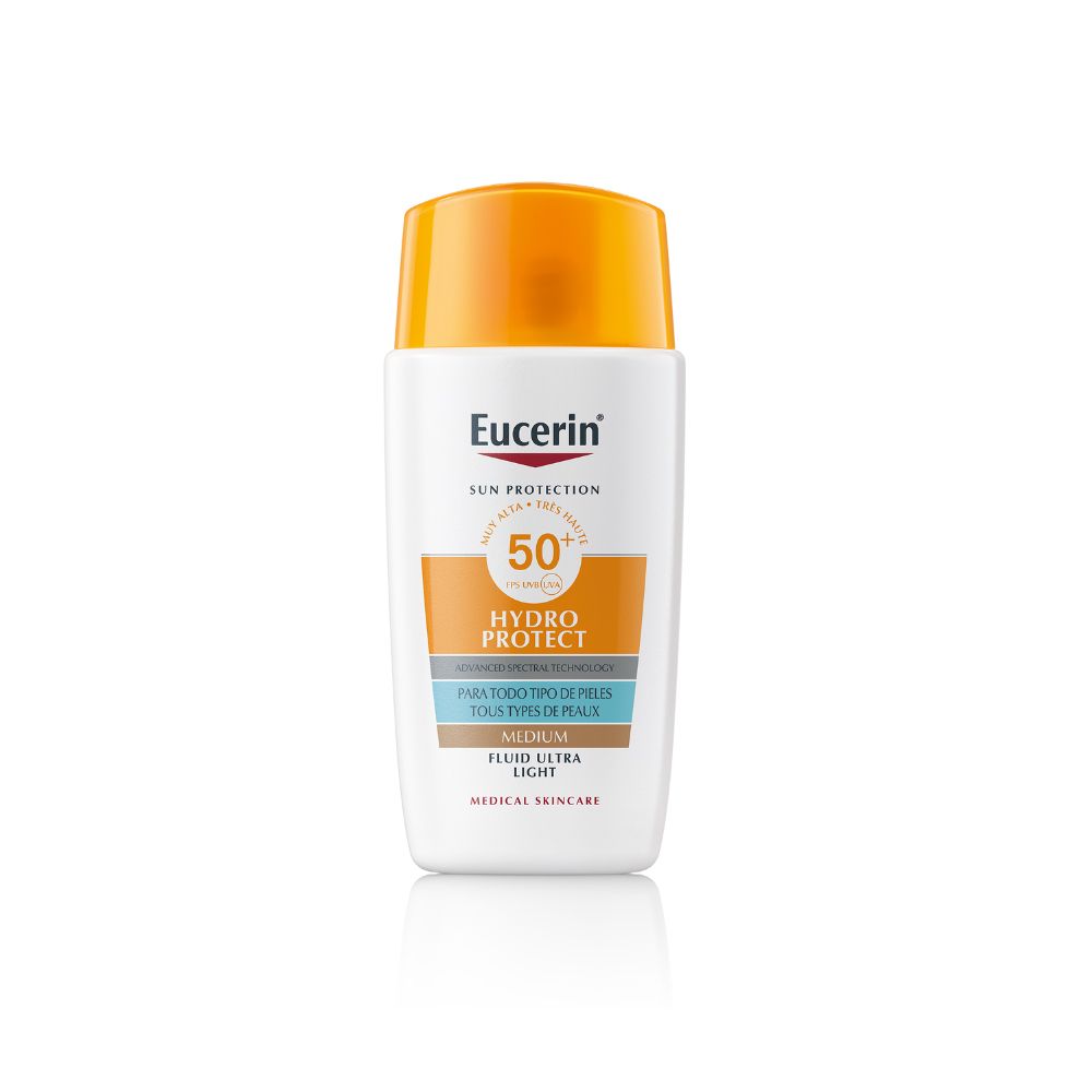 Eucerin Sun Hydro Protect Fluide Ultra-Léger Teinté SPF 50+ — 50 ml
