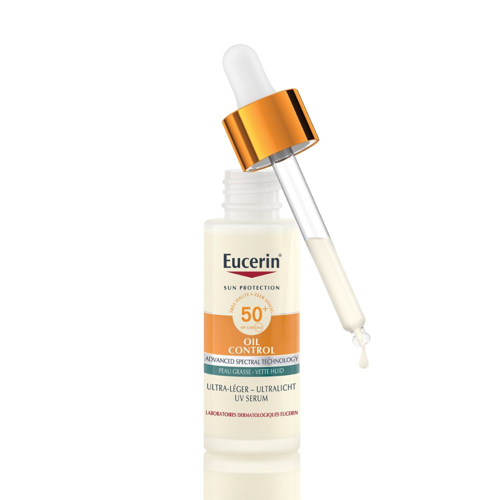 Eucerin Sérum UV Ultra-léger Sun Oil Control SPF 50+ (30 ml)