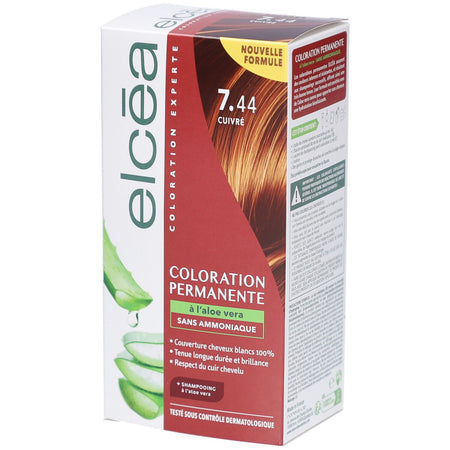 ELCEA Coloration Experte Permanente 7.44 Cuivré — 140 ml