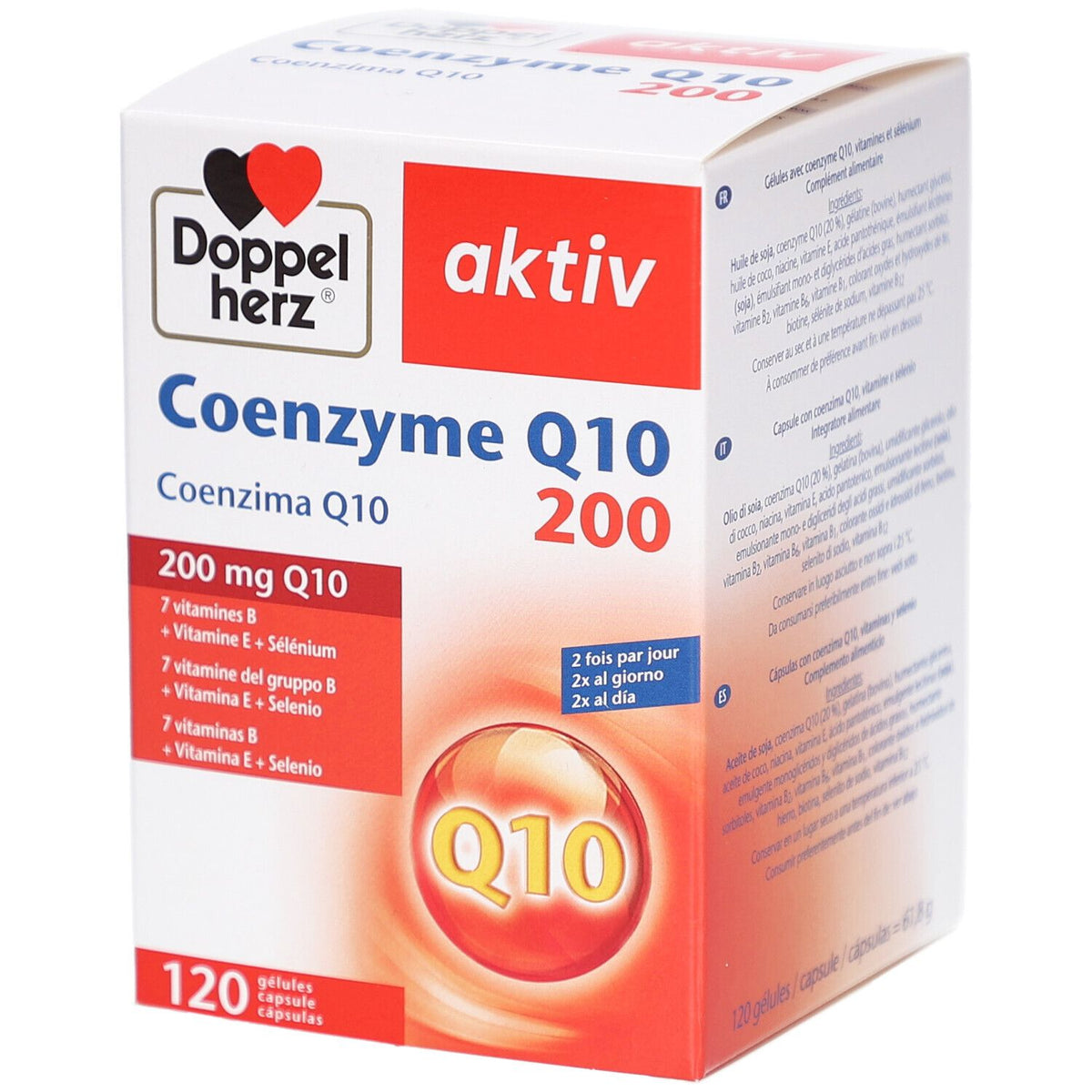 Doppelherz aktiv COENZYME Q10 200 (120 gélules)