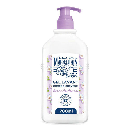 LE TOUT PETIT MARSEILLAIS Gel Lavant Doux Bébé Amande Douce (700 ml)