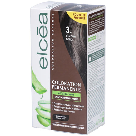 ELCEA Coloration Permanente Châtain Foncé – 3 (140 ml)
