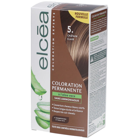 ELCEA Coloration Permanente Châtain Clair – 5 — 140 ml