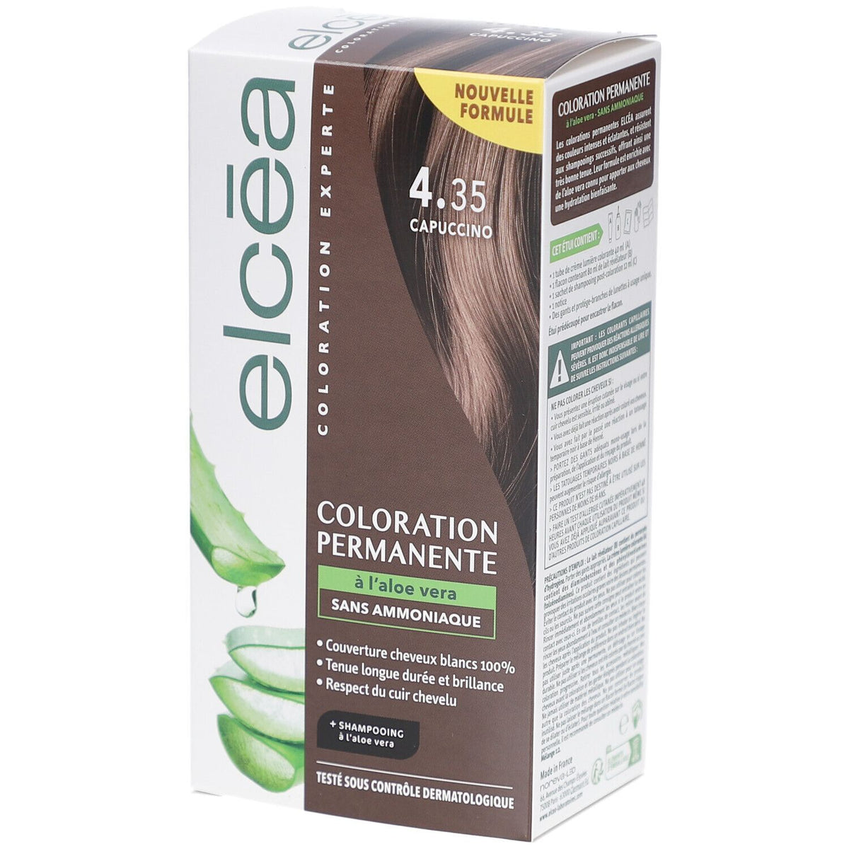 ELCEA Coloration Permanente Capuccino – 4.35 (140 ml)