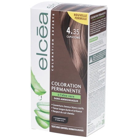ELCEA Coloration Permanente Capuccino – 4.35 (140 ml)