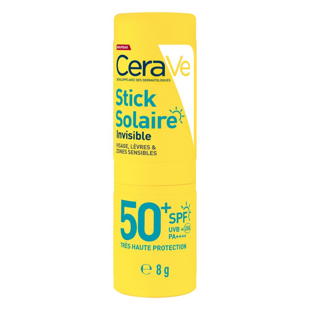CeraVe Stick solaire invisible SPF50+ (8 g)