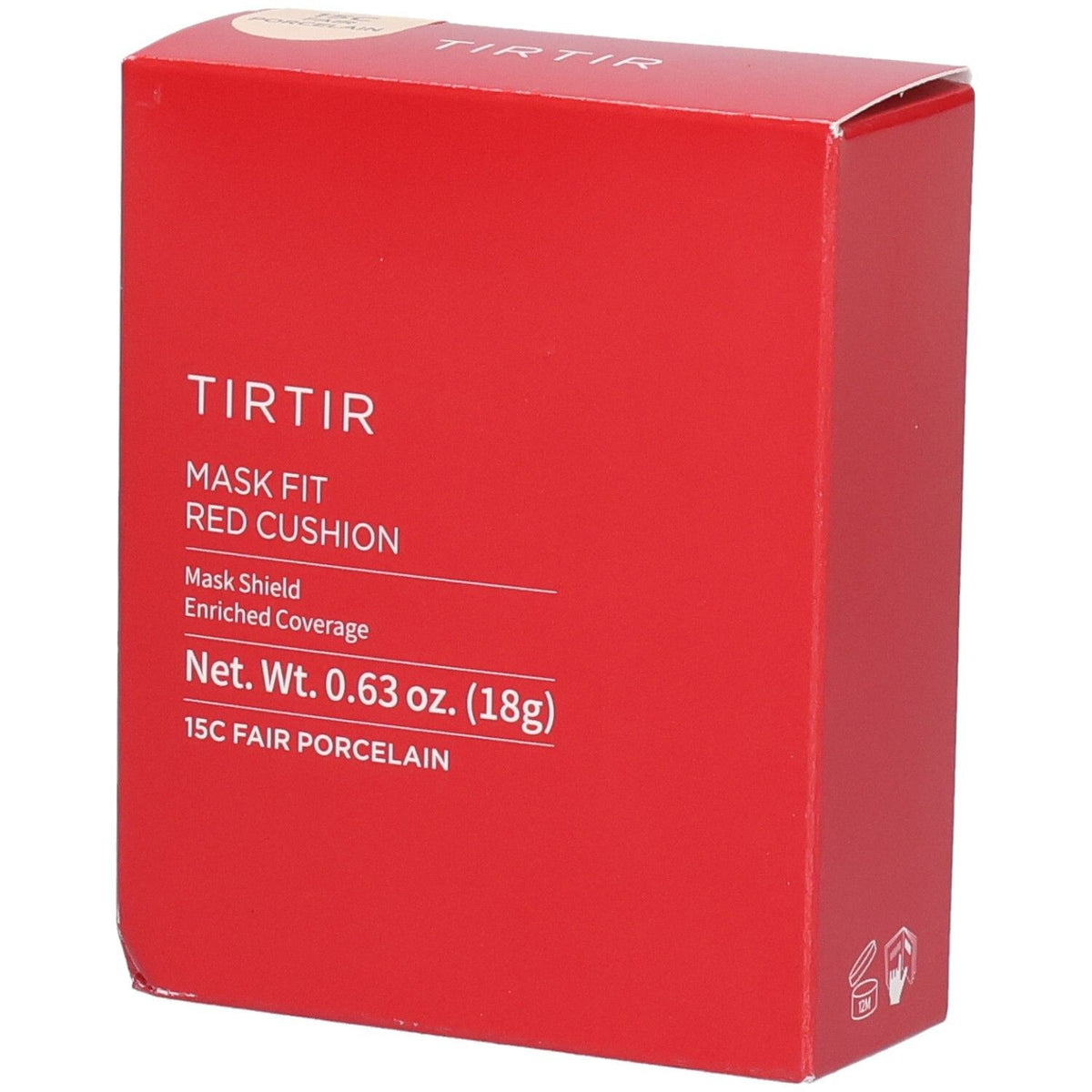 TIRTIR Mask Fit Red Cushion 15C Fair Porcelain — 18 g