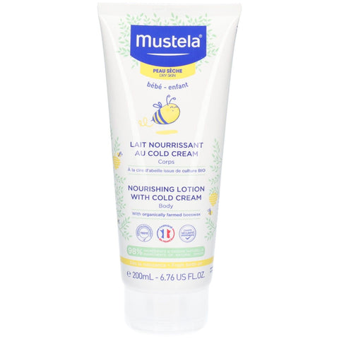 Mustela Lait nourrissant au Cold cream (200 ml)