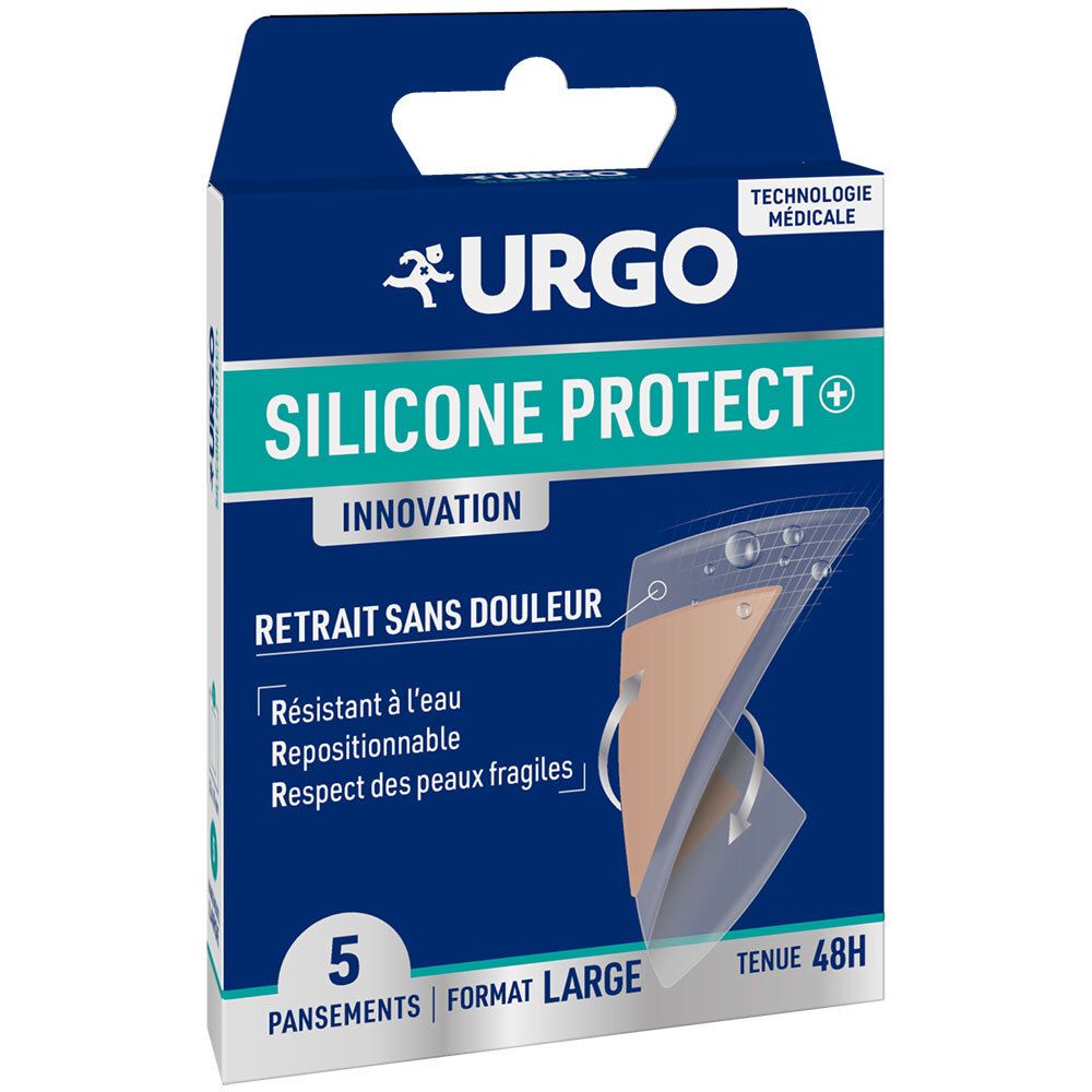 URGO Silicone Protect+ Format Large (5 pièces)