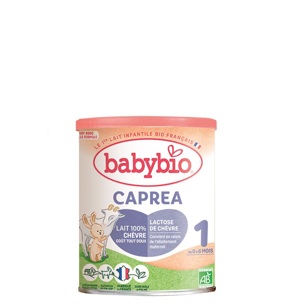 Babybio Caprea 1er âge - Au lait de chèvre (400 g)