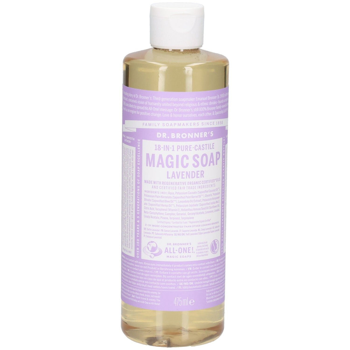 Dr. Bronner's Magic Soap Lavande (475 ml)