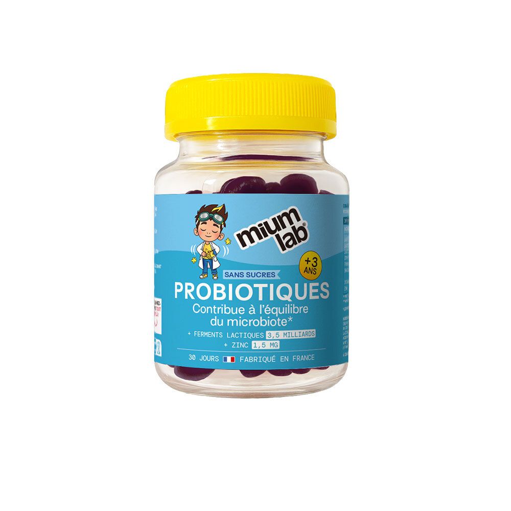 Mium Lab Gummies Probiotique Enfants