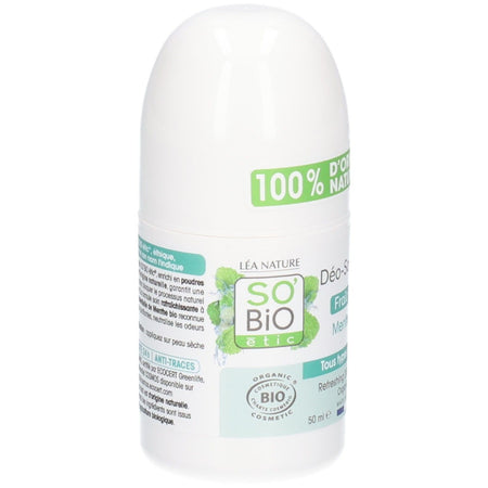 So Bio Etic Déo-Soin 24 h- Menthe Bio — 50 ml
