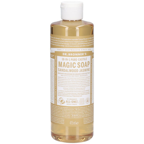 DR. BRONNER'S Savon liquide jasmin bois de santal (475 ml)