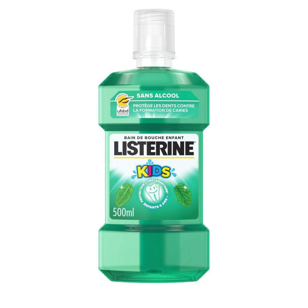 LISTERINE Kids Bain de Bouche Enfant (500 ml)