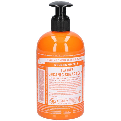DR. BRONNER'S Savon liquide Arbre à thé flacon-pompe