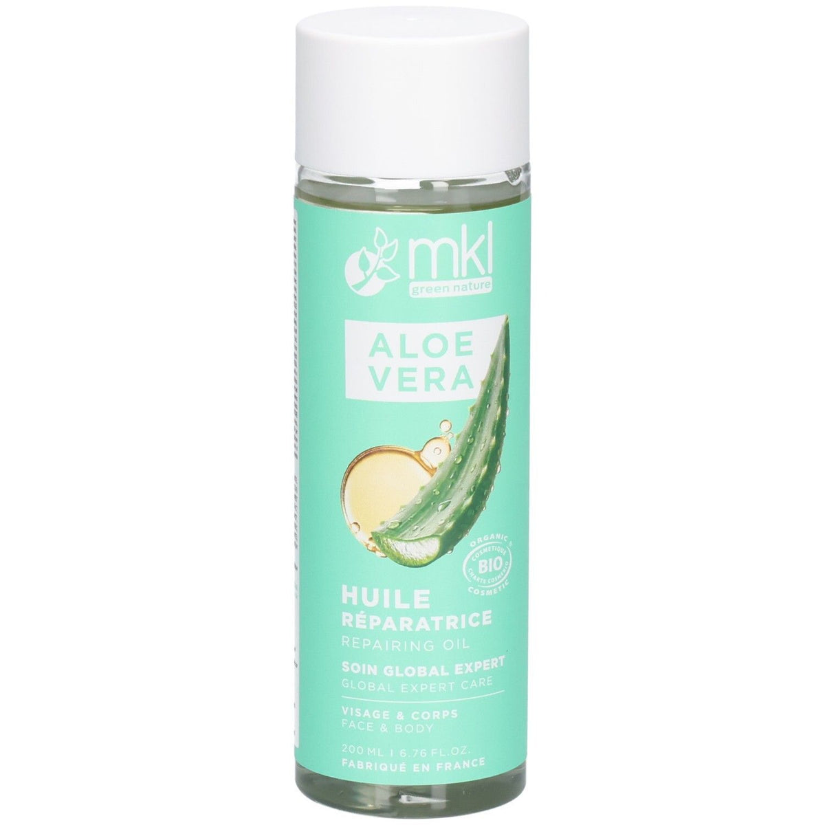 MKL Green Nature Huile Réparatrice Aloe Vera (200 ml)