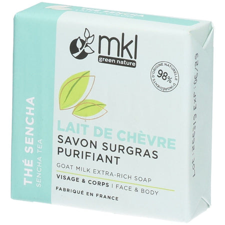 MKL Green Nature Lait d'Ânesse Savon Surgras Éclat (100 g)