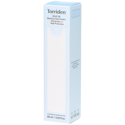 Torriden DIVE IN crème solaire hydratante SPF50 PA++++ (60 ml)
