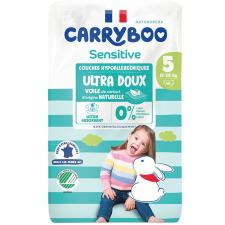 CARRYBOO Sensitive Couches bébé - T5 (12-25 kg)
