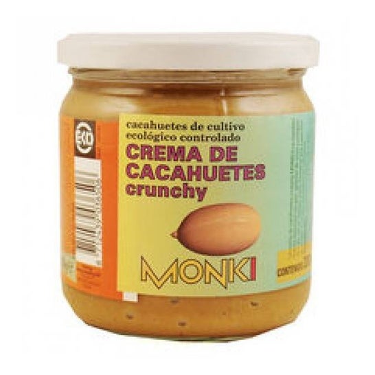 Monki Bio Crème de cacahuètes croquante (330 g)