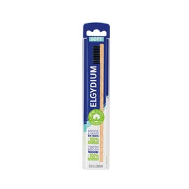 Elgydium Brosse à dents éco bois souple (1 pièce)