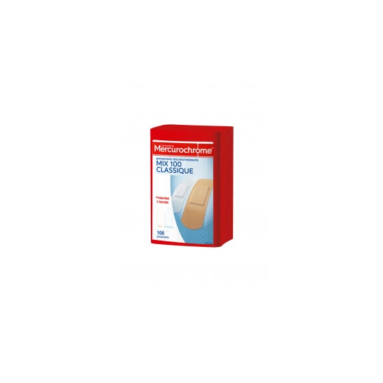 Mercurochrome Boîte 1er Secours Multi-Usages 100 Unités