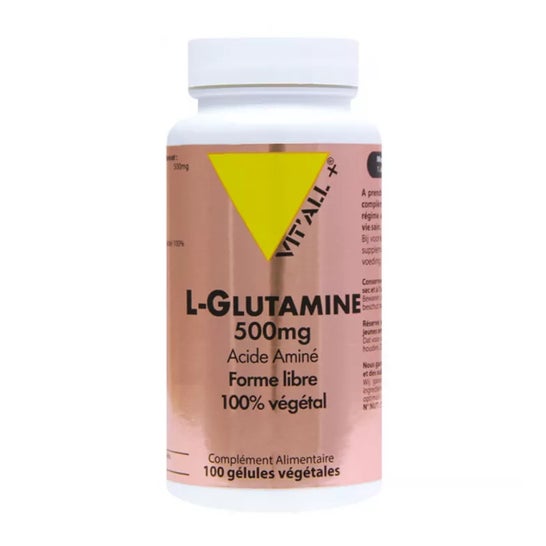 Vit'All+ L-glutamine 500 mg (100 gélules)