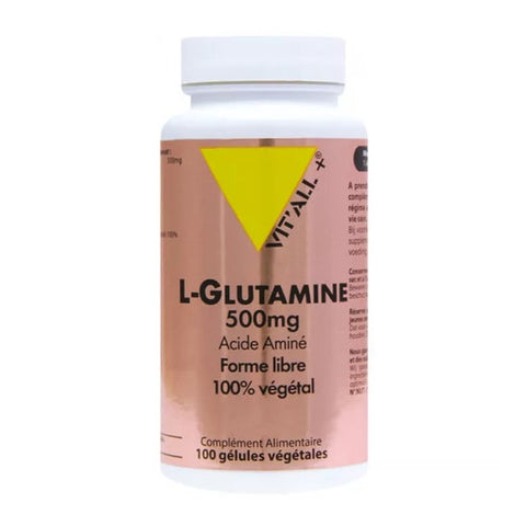 Vit'All+ L-glutamine 500 mg (100 gélules)