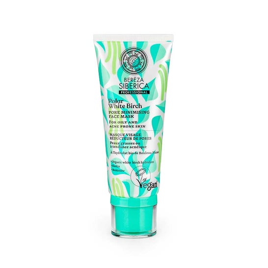 Natura Siberica Masque Visage Réducteur de Pores (100 ml)