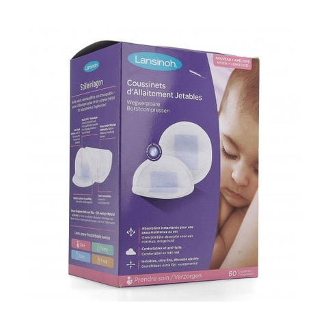 Lansinoh disposable nursing pads (60 count)
