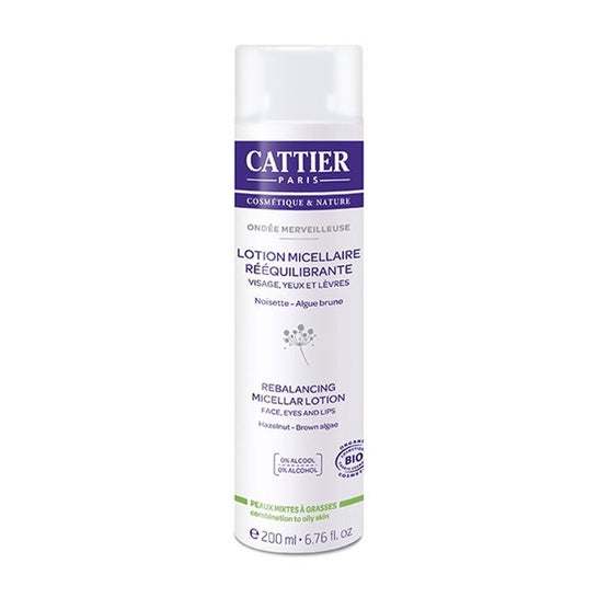 Cattier Lotion Micellaire Rééquilibrante Ondée Merveilleuse 200ml