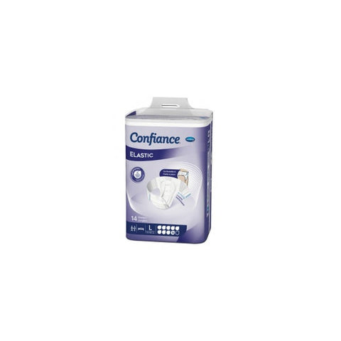 Confiance Elastic 9 gouttes taille L (14 pièces)