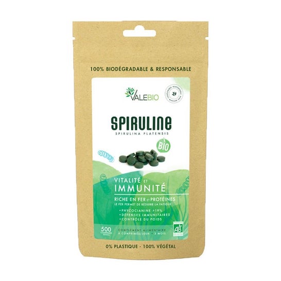 Valebio Spiruline (250 g, 500 comprimés)