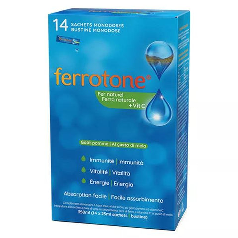 FERROTONE Apple - 14 single-dose sachets