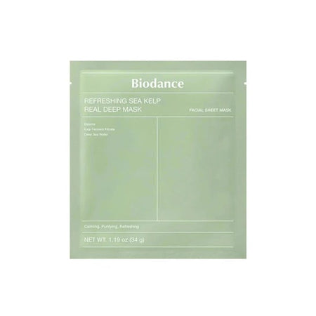 Biodance Refreshing Sea Kelp Masque Facial aux Algues Marines 34 g