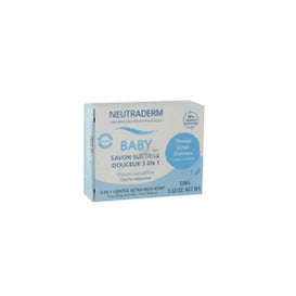 Neutraderm Baby savon surgras 3 en 1 (100 g)