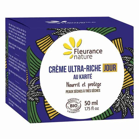 Fleurance Nature Crème ultra-riche jour au karité Bio (50 ml)