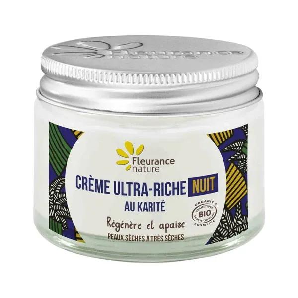 Fleurance Nature Crème ultra-riche nuit au karité bio (50 ml)